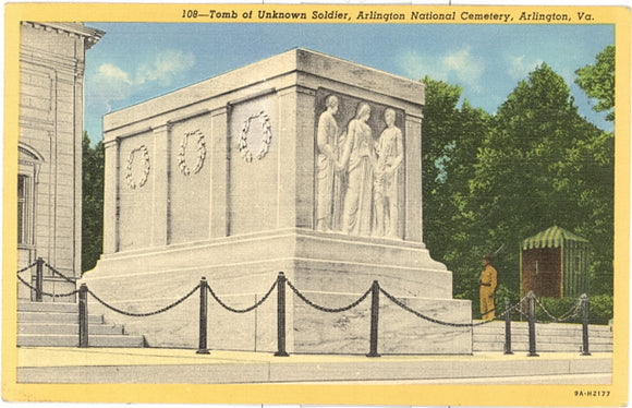 Tomb of the Unknown Soldier, Arlington National Cemetery, Arlington, VA - Carey's Emporium