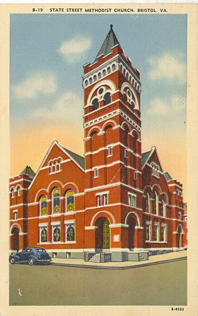 State Street Methodist Church, Bristol, VA - Carey's Emporium