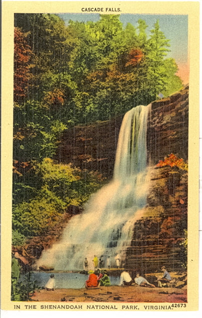 Cascade Falls, in the Shenandoah National Park, Virginia - Carey's Emporium