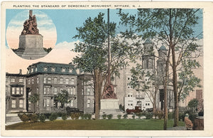 Planting The Standard of Democracy Monument, Newark, NJ - Carey's Emporium