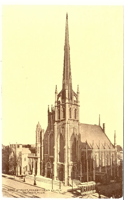 Fort Street, Presbyterian Church, Detroit, MI - Carey's Emporium