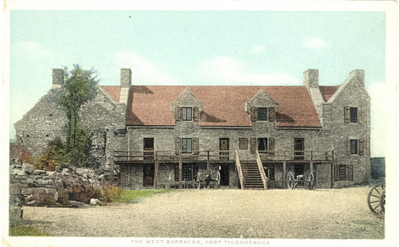 The West Barracks, Fort Ticonderoga, NY - Carey's Emporium
