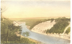 Genesee Gorge Series, No. 3, River, From Whitmore, Crow's Nest, Genesee Gorge, NY - Carey's Emporium