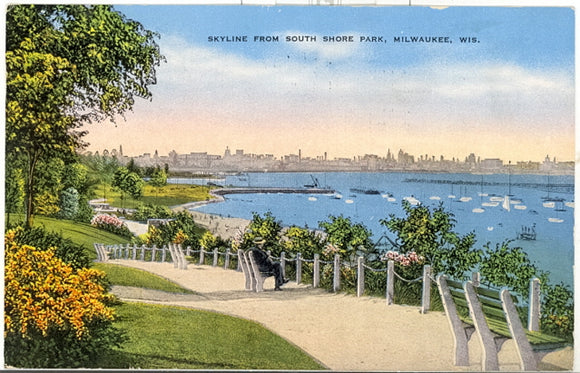 Skyline from South Shore Park, Milwaukee, WI - Carey's Emporium