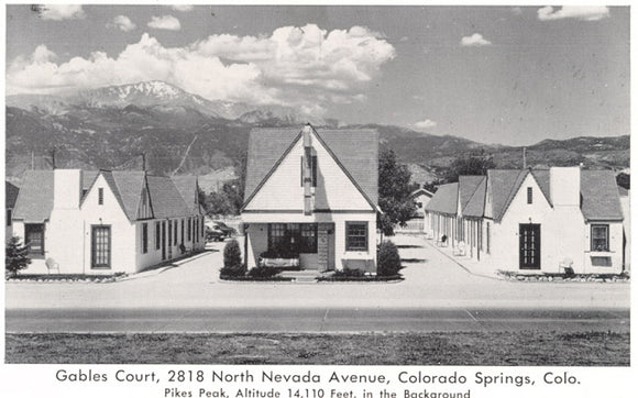 Gables Court, 2818 North Nevada Avenue, Colorado Springs, CO - Carey's Emporium