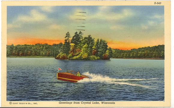 Greetings From Crystal Lake, WI - Carey's Emporium