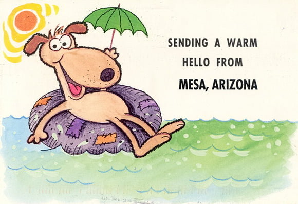 Sending a Warm Hello From Mesa, Arizona - Carey's Emporium