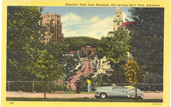 Beautiful View from Mountain, , Hot Springs Nat'l Park, Arkansas - Carey's Emporium