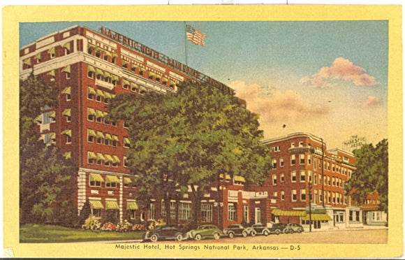 Majestic Hotel, Hot Springs National Park, Arkansas - Carey's Emporium