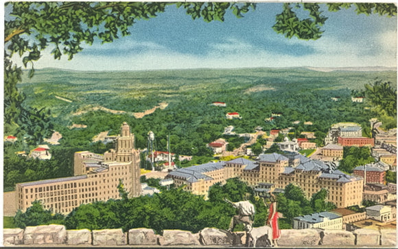 Panorama Scene, Hot Springs National Park, Ark. - Carey's Emporium