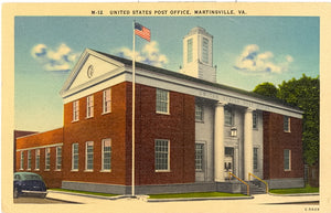 United States Post Office, Martinsville, VA - Carey's Emporium