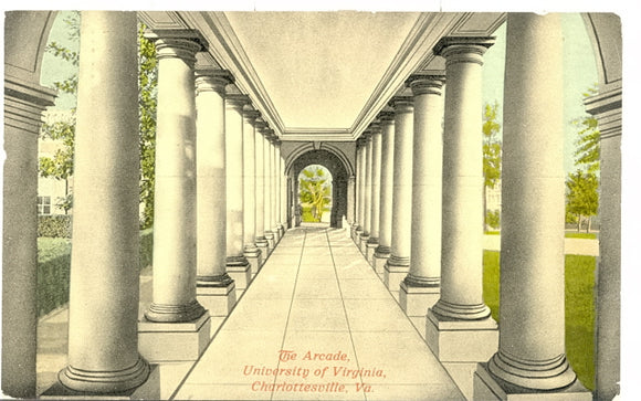 Arcade, University of Virginia, Charlottesville, VA - Carey's Emporium