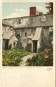 Rear of Witch House, Built in 1634, Salem, MA - Carey's Emporium