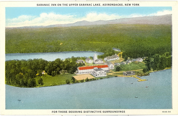 Saranac Inn on the Upper Saranac Lake, Adirondacks, NY - Carey's Emporium