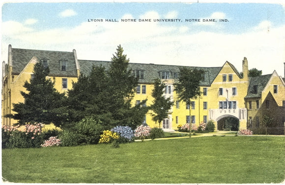 Lyons Hall, Notre Dame University, Notre Dame, IN - Carey's Emporium