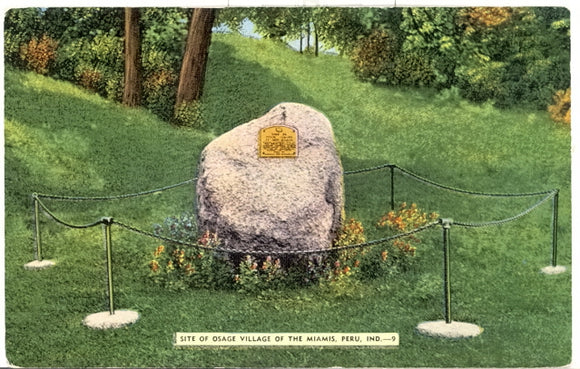 Site of Osage Village of the Miamis, Peru, IN - Carey's Emporium