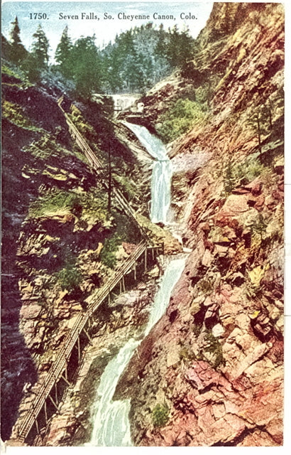 Seven Falls, South Cheyenne Canon, CO - Carey's Emporium