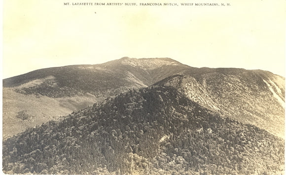 Mt. Lafayette from Artists' Bluff, Franconia Notch, White Mountains, NH - Carey's Emporium