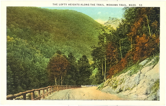 The Lofty Heights Along the Trail, Mohawk Trail, MA - Carey's Emporium