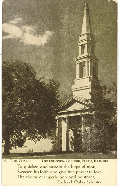 The Chapel, the Principia College, Elsah, IL - Carey's Emporium