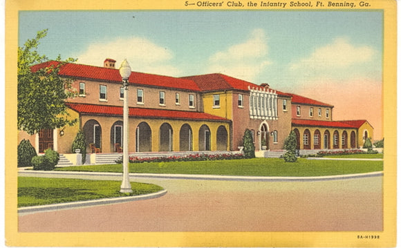 Officers' Club, the Infantry School, Ft. Benning, GA - Carey's Emporium