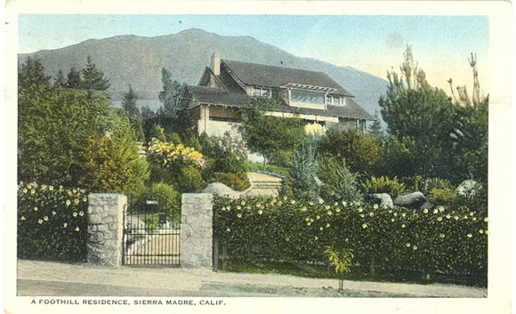 A Foothill Residence, Sierra Madre, CA - Carey's Emporium