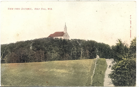 View from Distance, Holy Hill, WI - Carey's Emporium