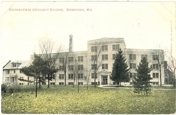 Northwestern University Building, Watertown, WI - Carey's Emporium