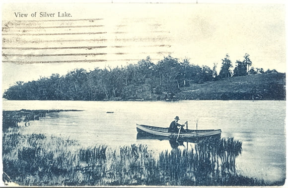 View of Silver Lake, West Bend, WI - Carey's Emporium