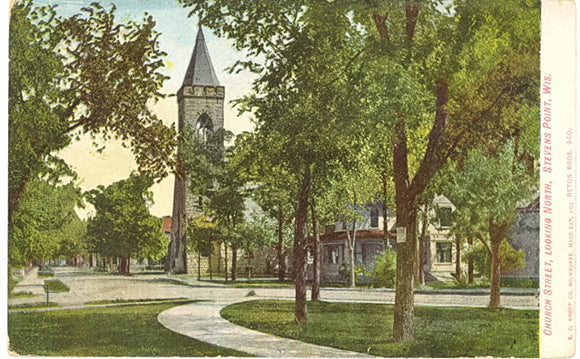 Church Street, Looking North, Stevens Point, WI - Carey's Emporium