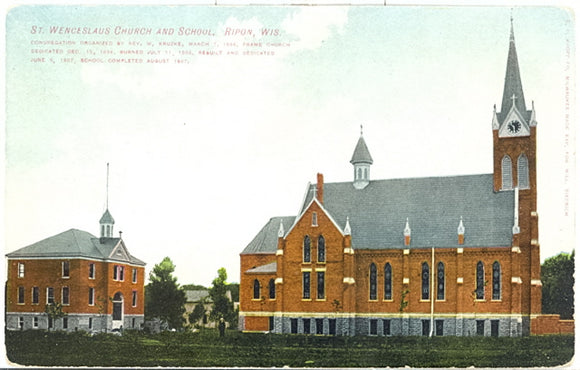 St. Wenceslaus Church and School, Ripon, WI - Carey's Emporium