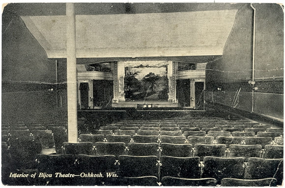 Interior of Bijou Theatre, Oshkosh, WI - Carey's Emporium