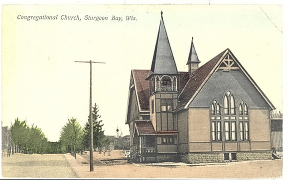 Congregational Church, Sturgeon Bay, WI - Carey's Emporium