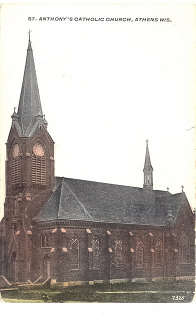 St. Anthony's Catholic Church, Athens, WI - Carey's Emporium
