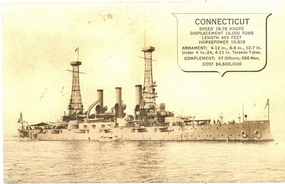 USS Connecticut, WW1 - Carey's Emporium
