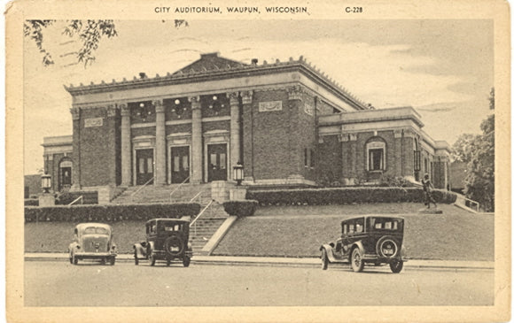 City Auditorium, Waupun, WI - Carey's Emporium