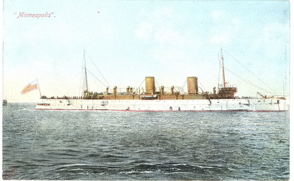 USS Minneapolis, WW1 - Carey's Emporium