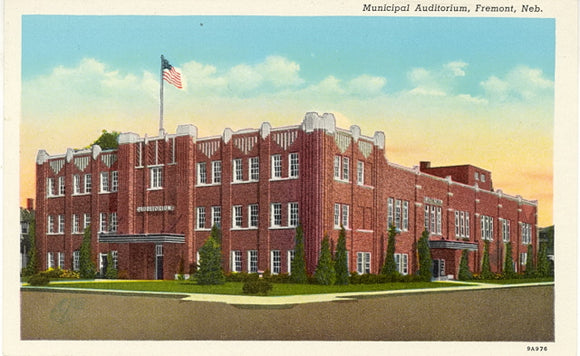 Municipal Auditorium, Fremont, NE - Carey's Emporium