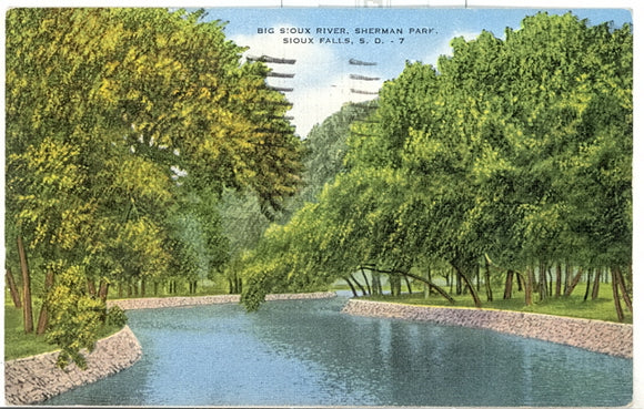 Big Sioux River, Sherman Park, Sioux Falls, SD - Carey's Emporium