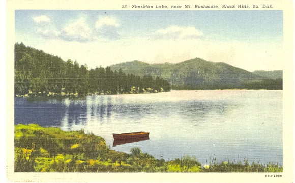 Sheridan Lake, near Mt. Rushmore, Black Hills, SD - Carey's Emporium