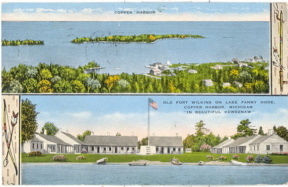 Old Fort Wilkins on Lake Fanny Hooe, Copper Harbor, MI - Carey's Emporium