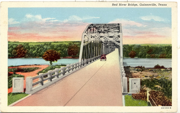 Red River Bridge, Gainesville, TX - Carey's Emporium