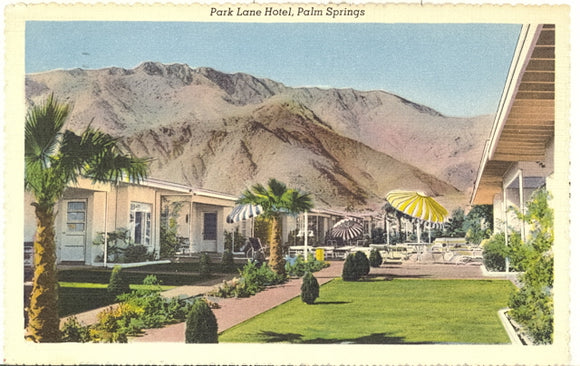 Park Lane Hotel, Palm Springs, CA - Carey's Emporium