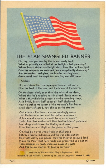 The Star Spangled Banner - Carey's Emporium