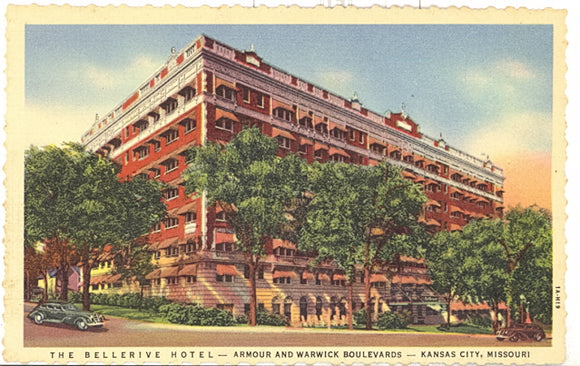 The Bellerive Hotel, Armour and Warwick Boulevards, Kansas City, MO - Carey's Emporium