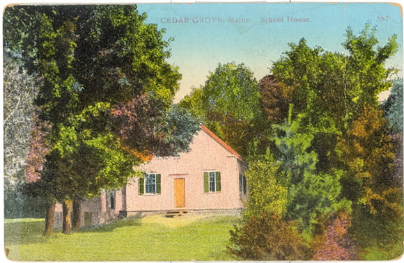 School House, Cedar Grove, ME - Carey's Emporium