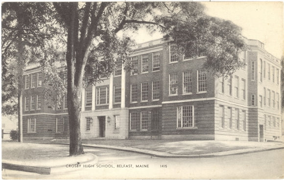 Crosby High School, Belfast, ME - Carey's Emporium