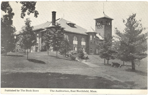 The Auditorium, East Northfield, MA - Carey's Emporium