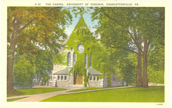 The Chapel, University of Virginia, Charlottesville, VA - Carey's Emporium