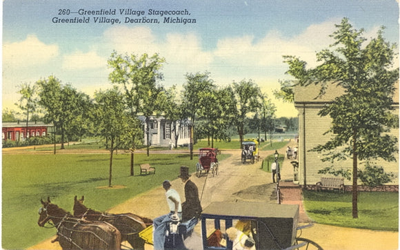 Greenfield Village Stagecoach, Greenfield Village, Dearborn, MI - Carey's Emporium